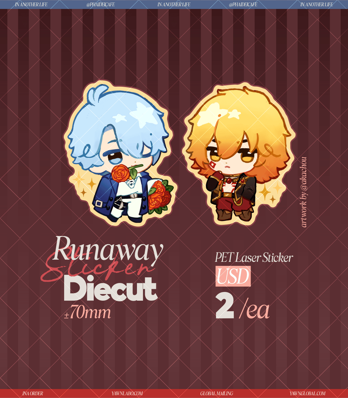 [PO] HSR Fan Merch ✦ In Another Life: Phaidei Project [ENDS ON 03/26]