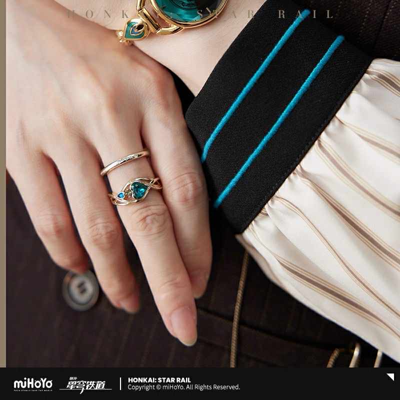 [PO] HSR Aventurine Themed Ring