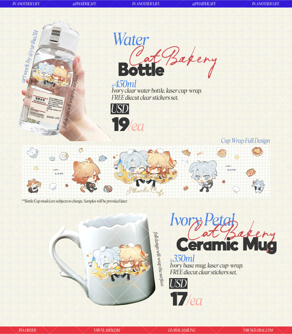 [PO] HSR Fan Merch ✦ In Another Life: Phaidei Project [ENDS ON 03/26]