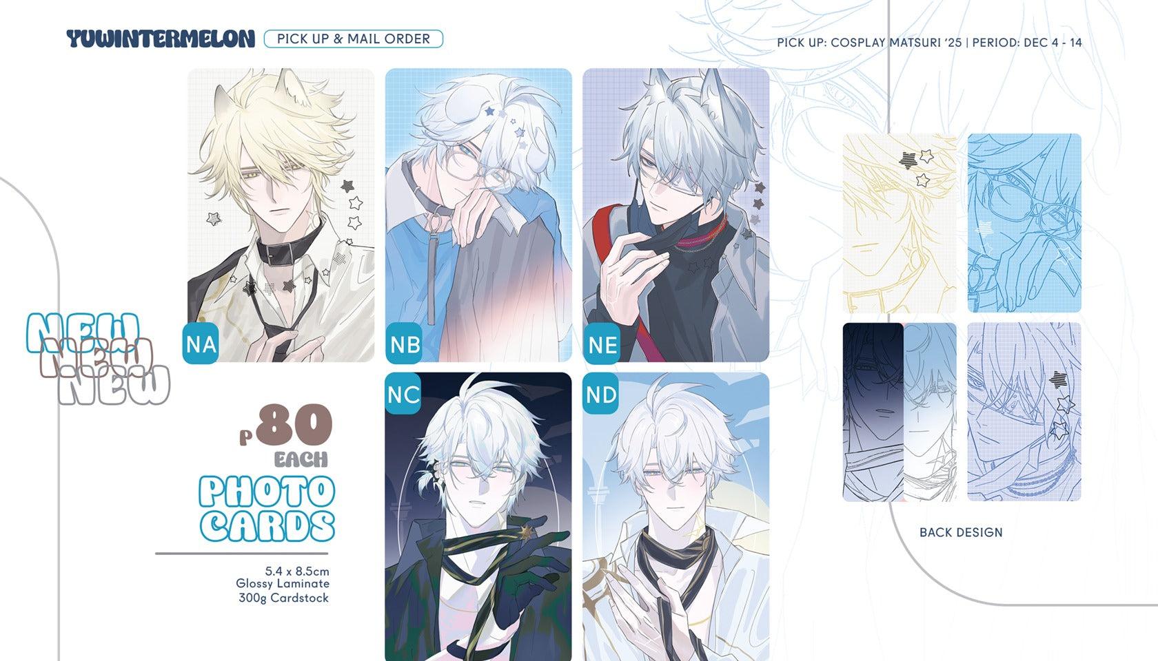 [PO] Yuwintermelon Merch ✦ Batch 3 [ENDED]