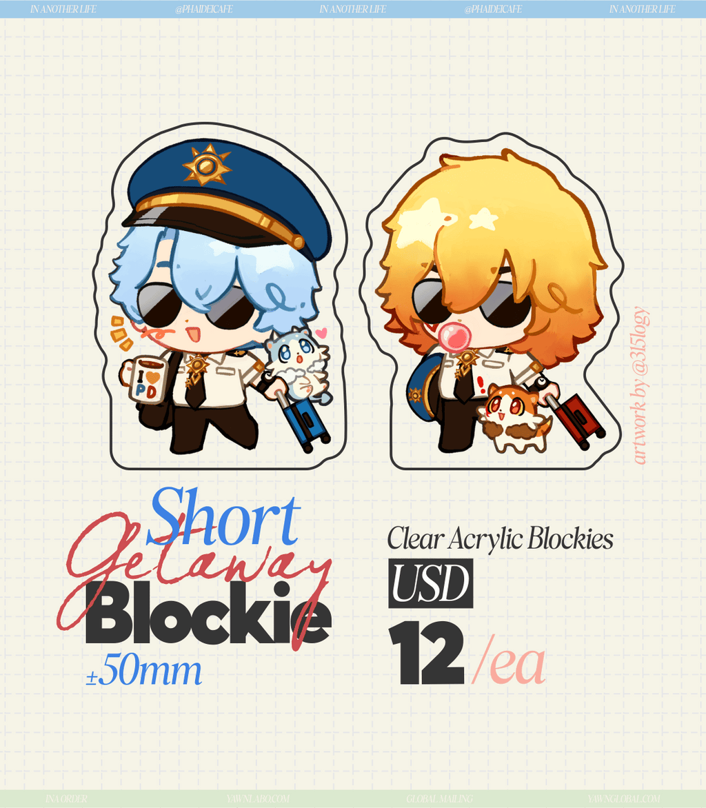 [PO] HSR Fan Merch ✦ In Another Life: Phaidei Project - Batch 2 [ENDS ON 04/30]