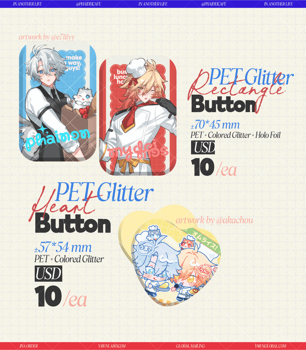 [PO] HSR Fan Merch ✦ In Another Life: Phaidei Project - Batch 2 [ENDS ON 04/30]