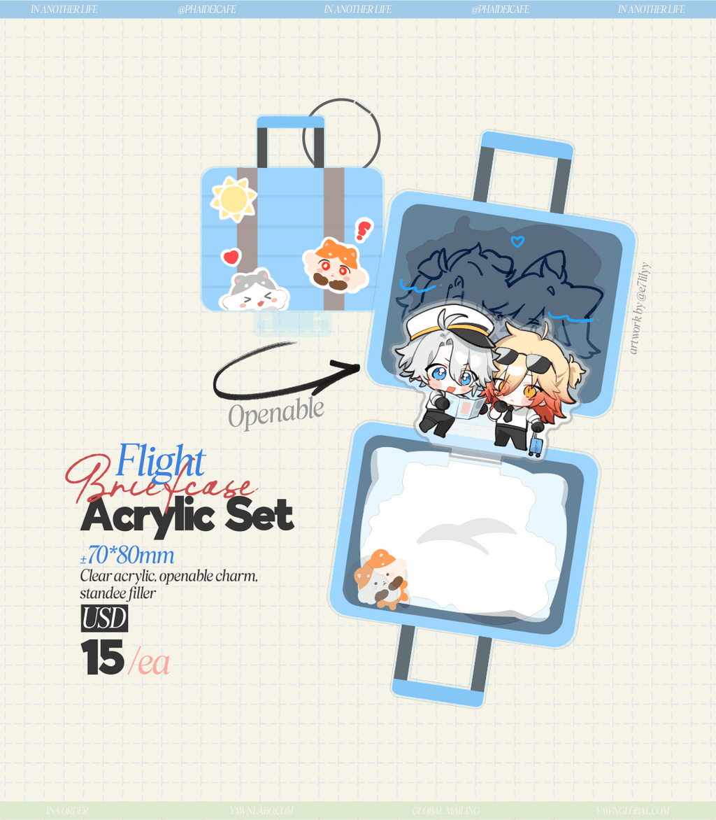 [PO] HSR Fan Merch ✦ In Another Life: Phaidei Project - Batch 2 [ENDS ON 04/30]