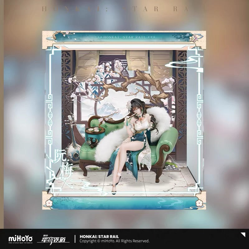 [PO] HSR Official Merch ✦ Ruan Mei “Plumblossom Letter” Ver. 1/7 Scale Figure Display Box