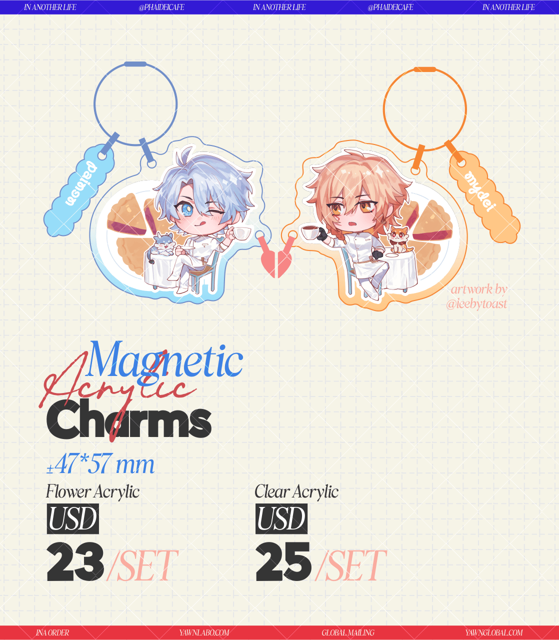 [PO] HSR Fan Merch ✦ In Another Life: Phaidei Project - Batch 2 [ENDS ON 04/30]
