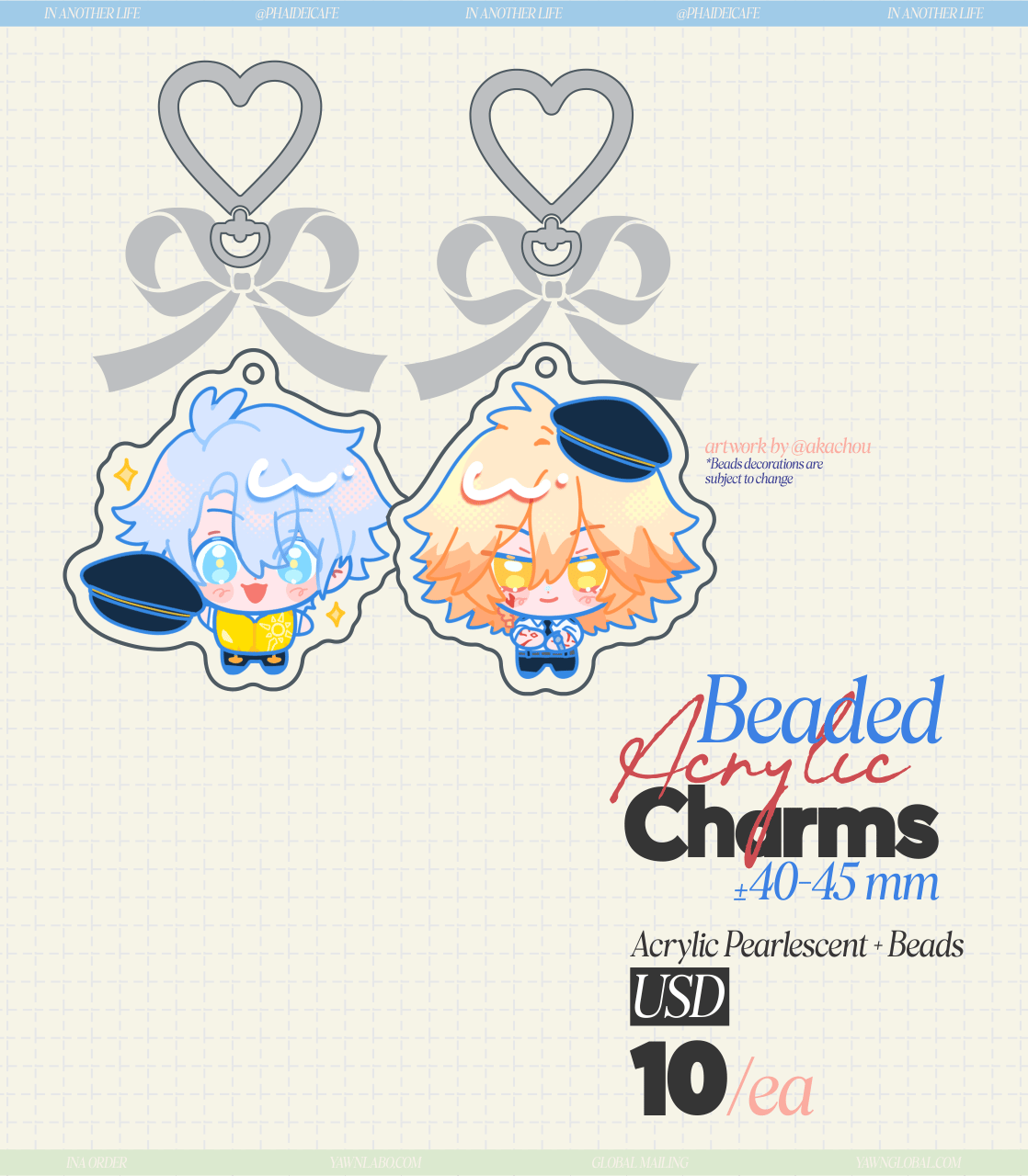 [PO] HSR Fan Merch ✦ In Another Life: Phaidei Project - Batch 2 [ENDS ON 04/30]