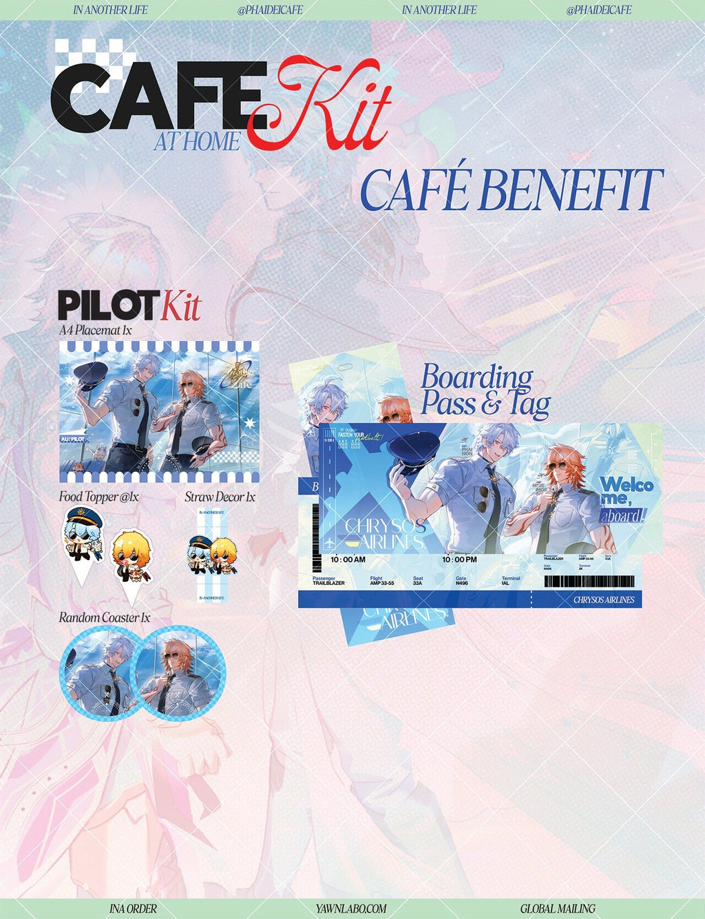 [PO] HSR Fan Merch ✦ In Another Life: Phaidei Project - Batch 2 [ENDS ON 04/30]