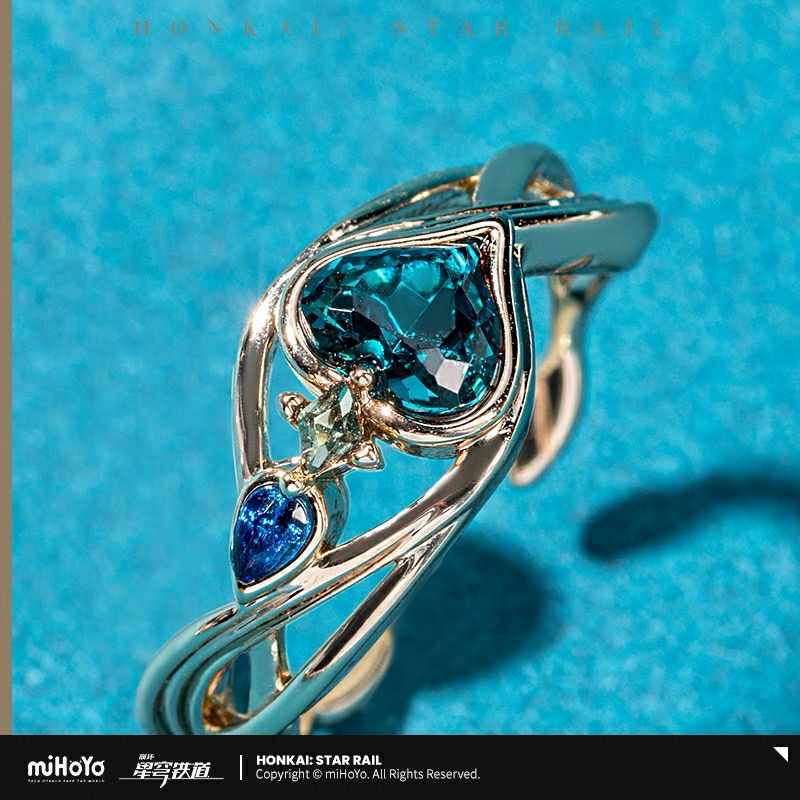 [PO] HSR Aventurine Themed Ring