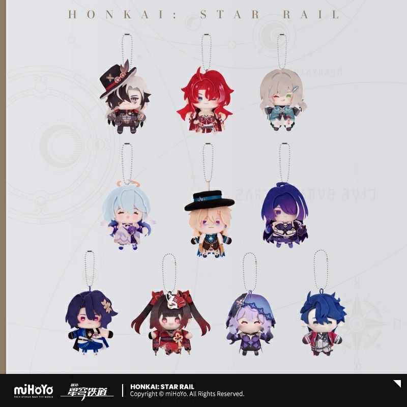 [PO] HSR Official Merch ✦ Character Plush Finger Puppet
