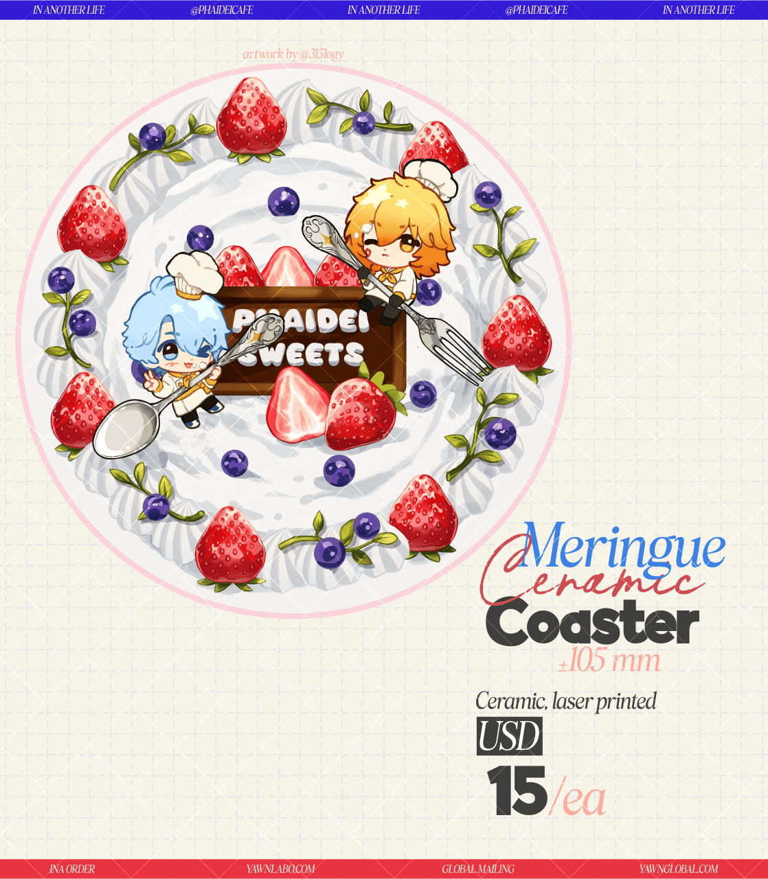 [PO] HSR Fan Merch ✦ In Another Life: Phaidei Project [ENDS ON 03/26]