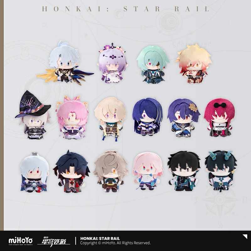 [PO] HSR Chibi Doll Series ✦ 15cm Plushies