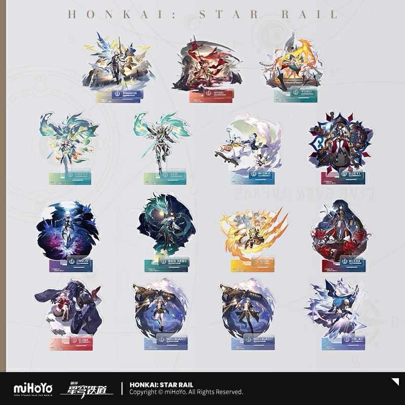[PO] HSR Official Merch ✦ Splash Art Series | Acrylic Stand