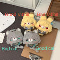 [PO] HSR Fan Merch ✦ Good Kitty, Bad Bunny & Bad Kitty, Good Bunny Haikaveh 10cm Dolls