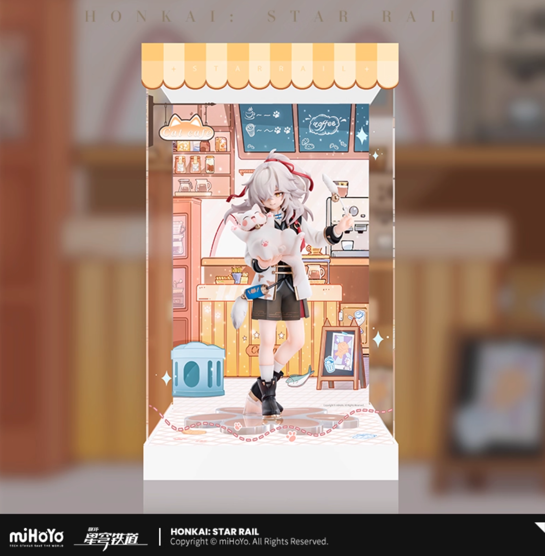 [PO] HSR Tiny Cat Series ✦ Figurines Display Box