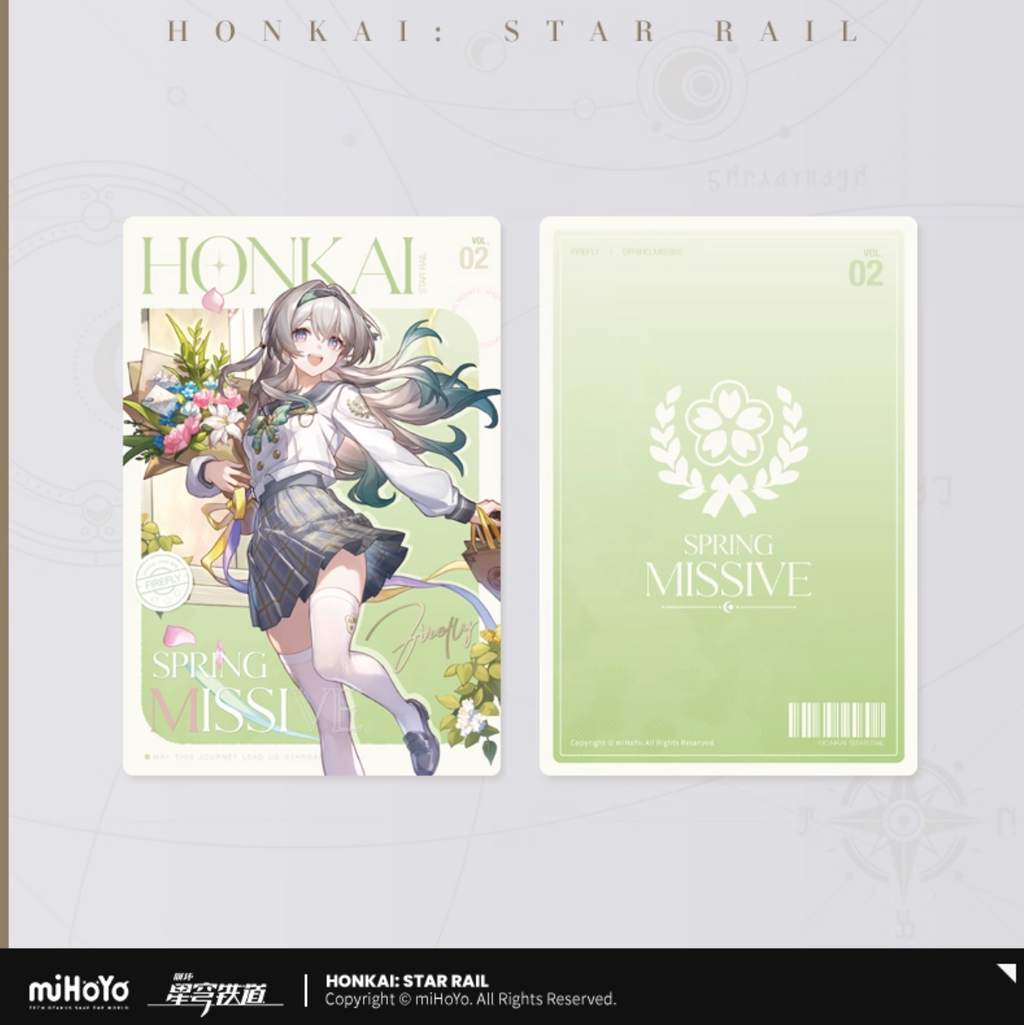 [PO] HSR Official Merch ✦ Fashion Series | Firefly "Spring Missive"