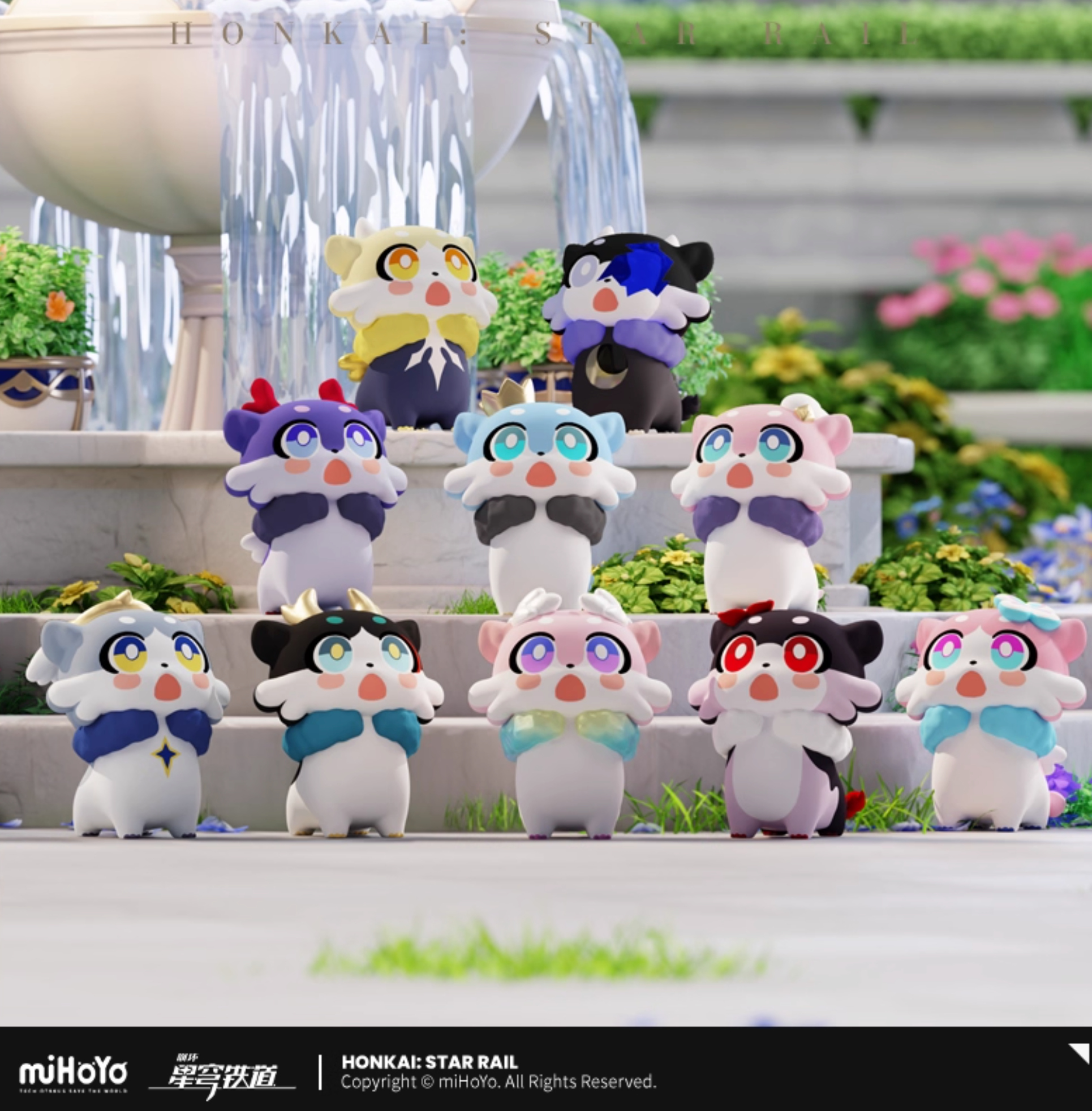 [PO] HSR Awoo Awoo Series ✦ Mini Chimera Figurines Blind Bags PT.2