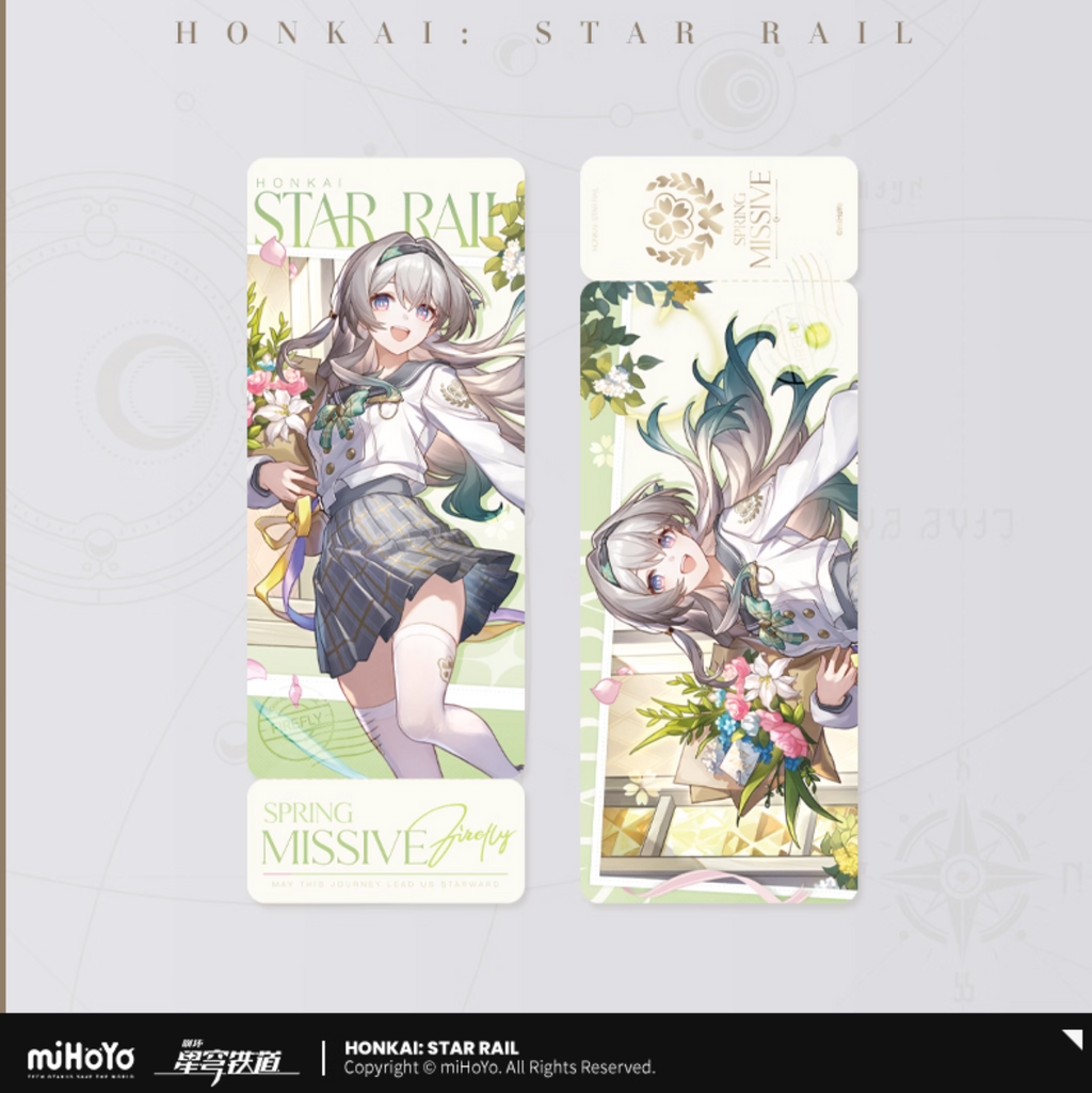 [PO] HSR Official Merch ✦ Fashion Series | Firefly "Spring Missive"