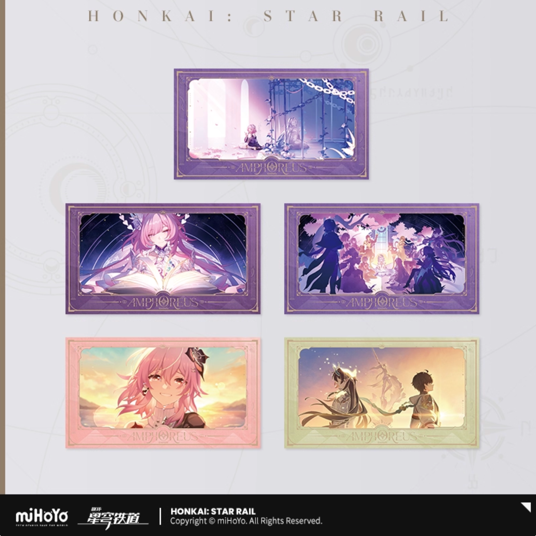 [PO] HSR Memories Of Travelling With You Series ✦ Film-Style Card