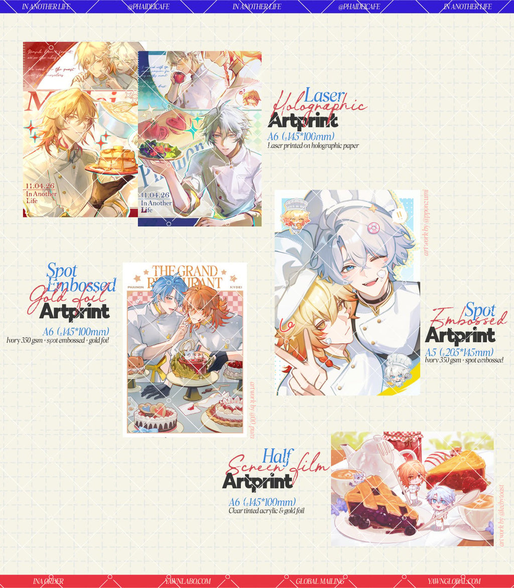 [PO] HSR Fan Merch ✦ In Another Life: Phaidei Project - Batch 2 [ENDS ON 04/30]