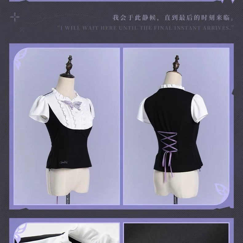 [PO] HSR Official Merch ✦ Castorice Themed Impression Series | Short Sleeve Shirt