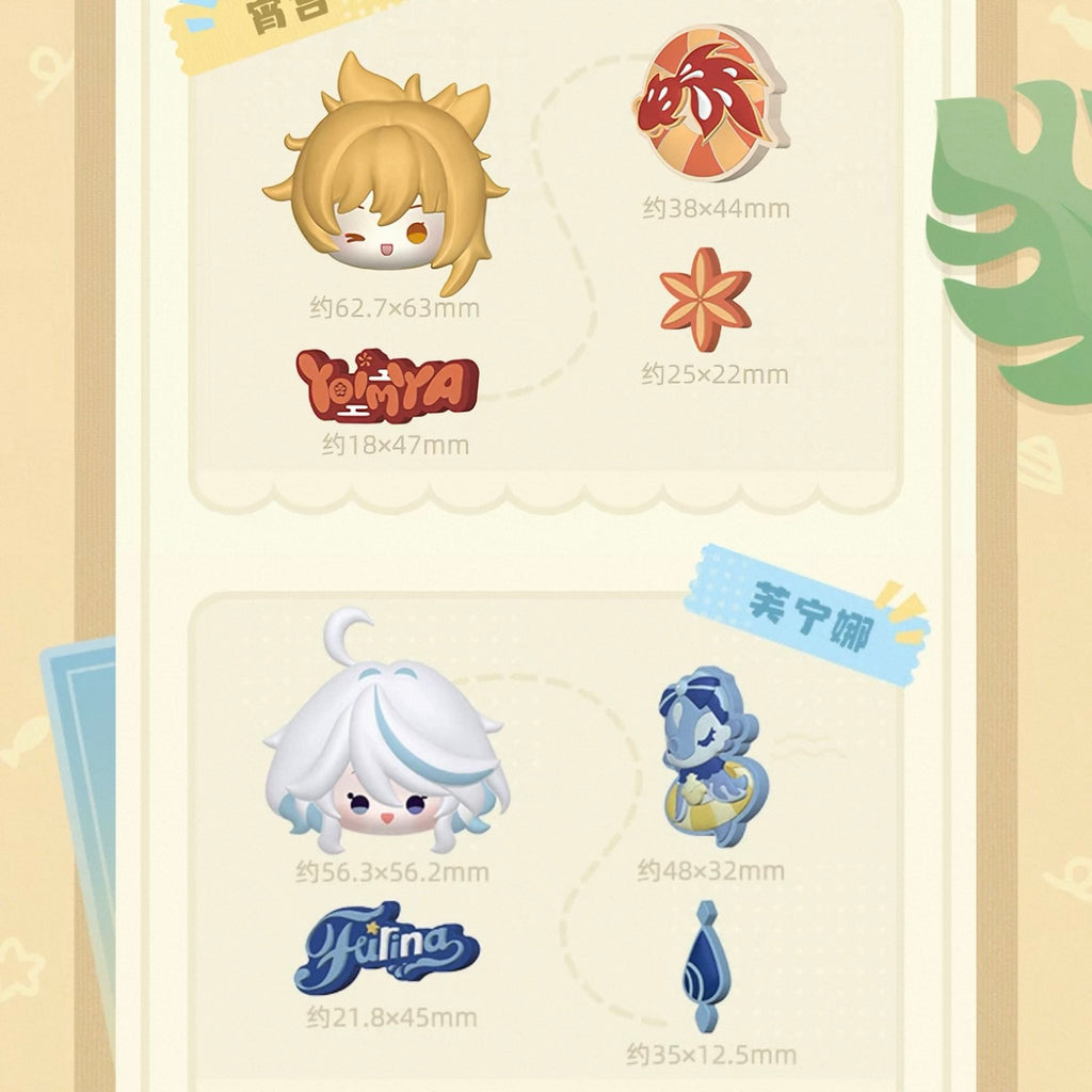 [PO] GI Official Merch ✦ Midsummer Party Series | EVA Crocs & Decorative Charm Set