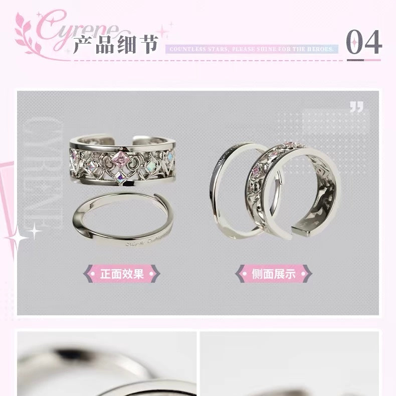 [PO] HSR Official Merch ✦ Cyrene Themed Impression Series | Ring Set