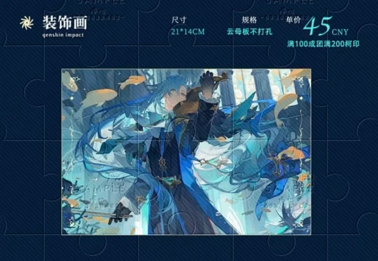 [PO] GI Fan Merch ✦ Tide Prologue