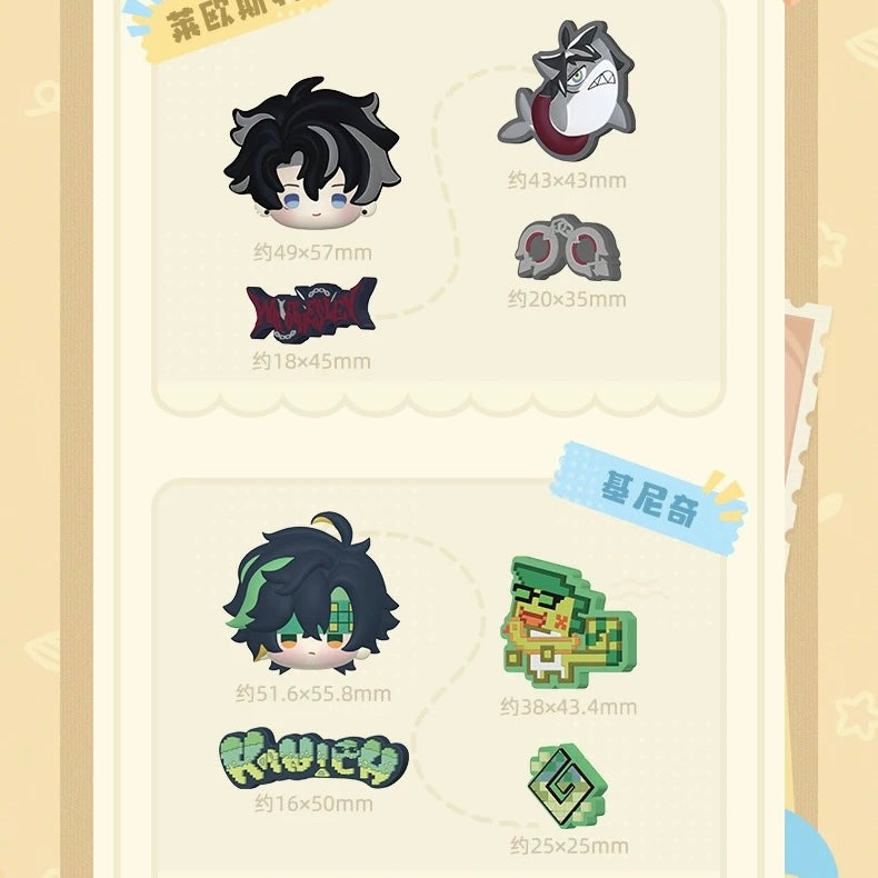 [PO] GI Official Merch ✦ Midsummer Party Series | EVA Crocs & Decorative Charm Set