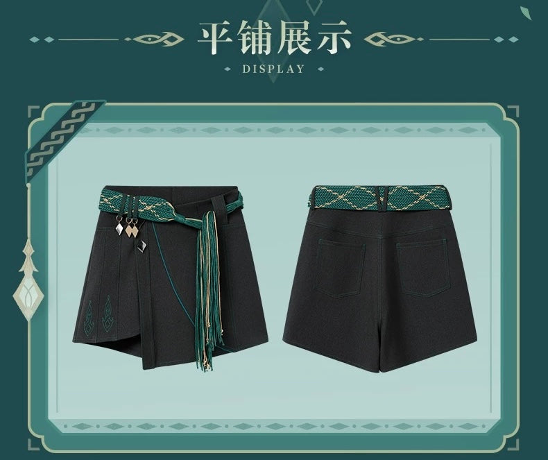 [PO] GI Official Merch ✦ Alhaitham Themed Impression Series | Irregular Skirt Pants [ENDS ON 05/06]