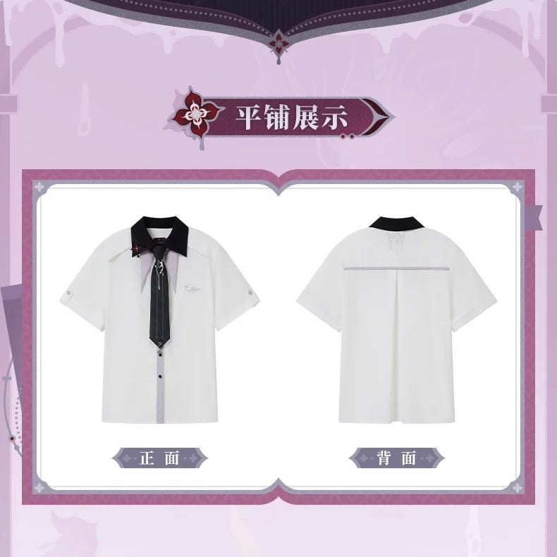 [PO] HSR Official Merch ✦ Evernight Themed Impression Series | Short-Sleeve Shirt