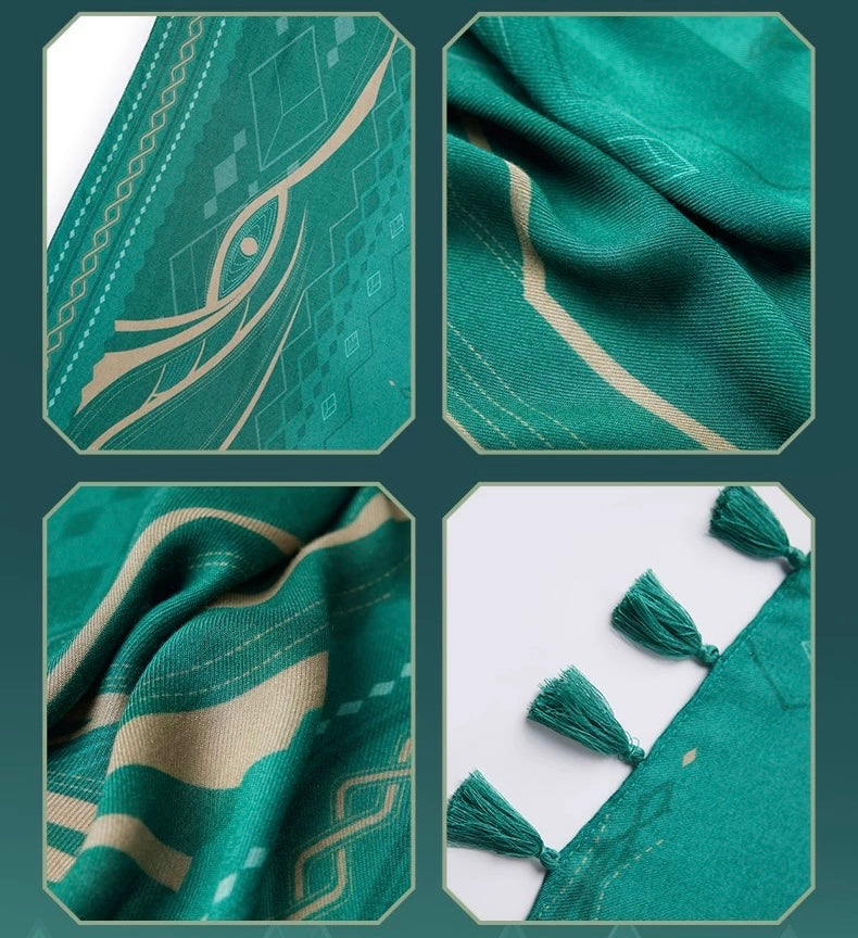 [PO] GI Official Merch ✦ Alhaitham Themed Impression Series | Spring/Summer Scarf