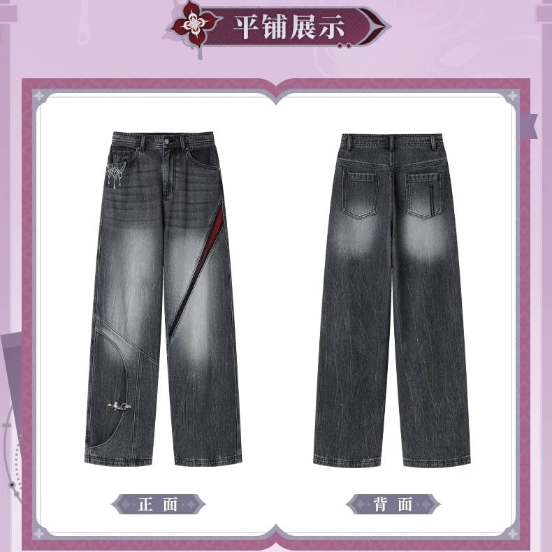 [PO] HSR Official Merch ✦ Evernight Themed Impression Series | Jeans