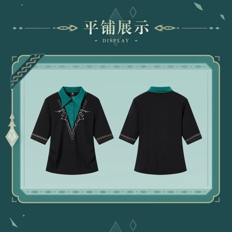 [PO] GI Official Merch ✦ Alhaitham Themed Impression Series | Faux Two-Piece Knitwear [ENDS ON 05/06]