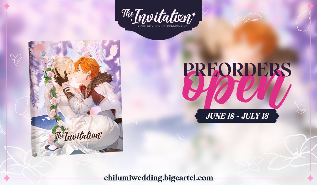 [SHIP] Chilumi Wedding Zine: The Invitation