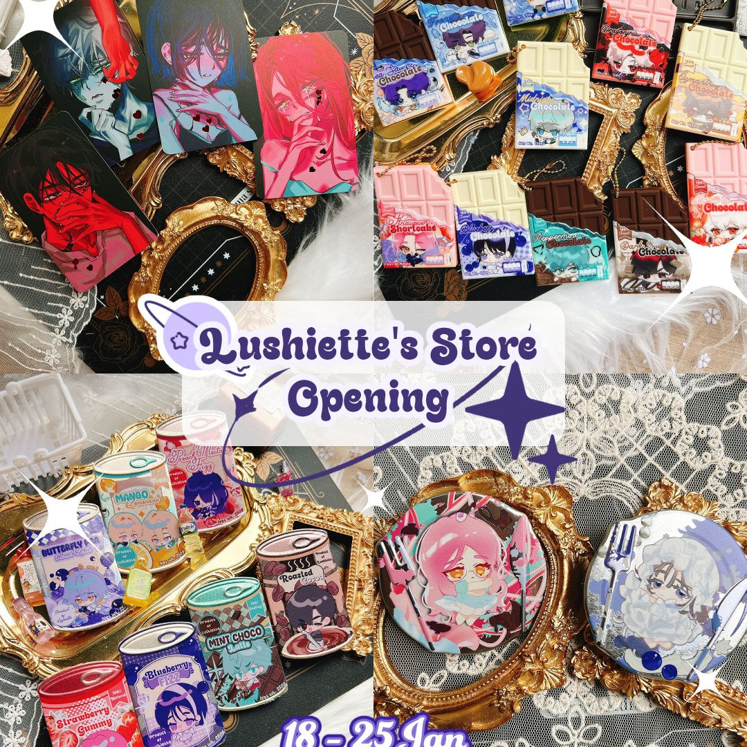[POST] LUSHIETTE Merch ✦ Batch 1