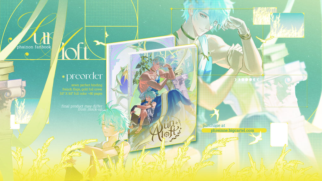 [PO] HSR Fan Merch ✦ Sun Aloft: Phainon Fanbook [ENDS 03/18]
