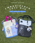 [PO] GI & ORV Fan Merch ✦ Embroidered Tote Bag by Nandemo Creative