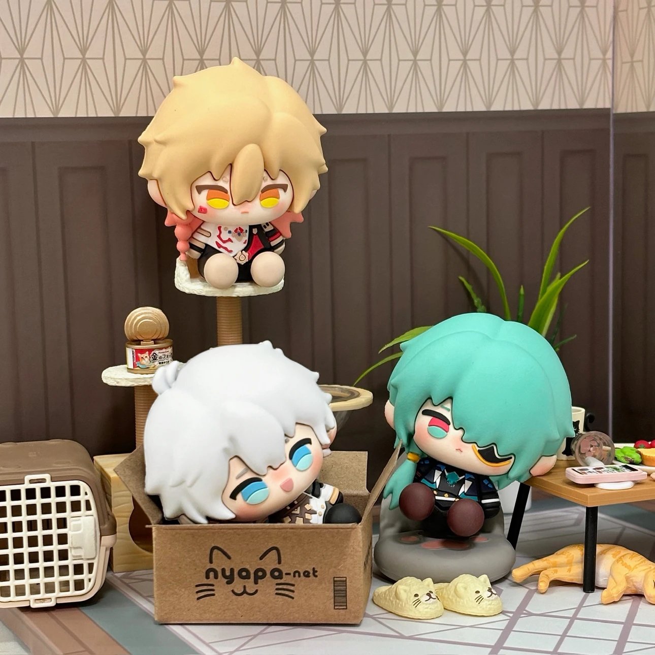 [POST] Amphoreus Male Trio Sitting Figure