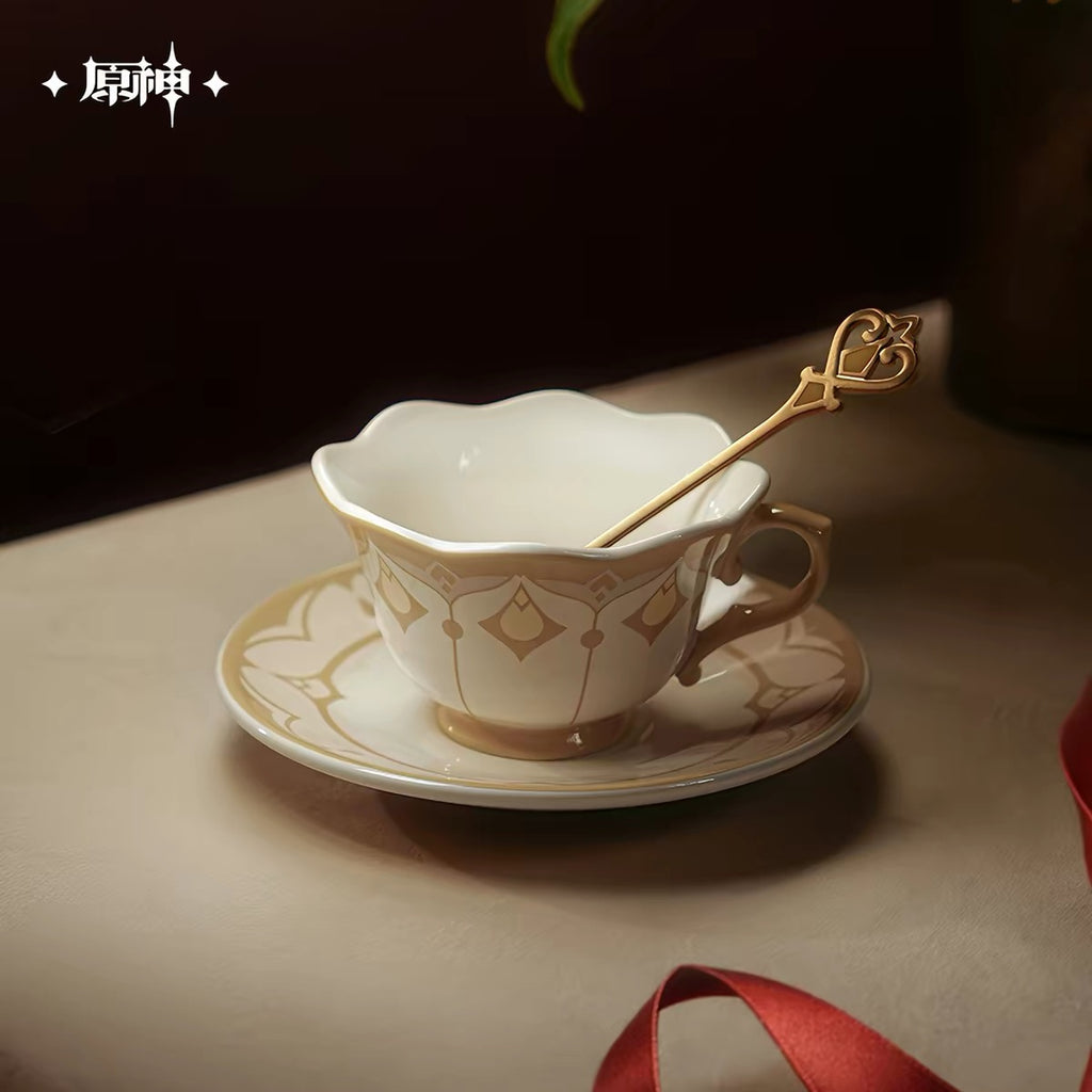 [PO] GI Official Merch ✦ "Mirrored Analysis" Sandrone Impression Afternoon Tea Cup and Saucer Set