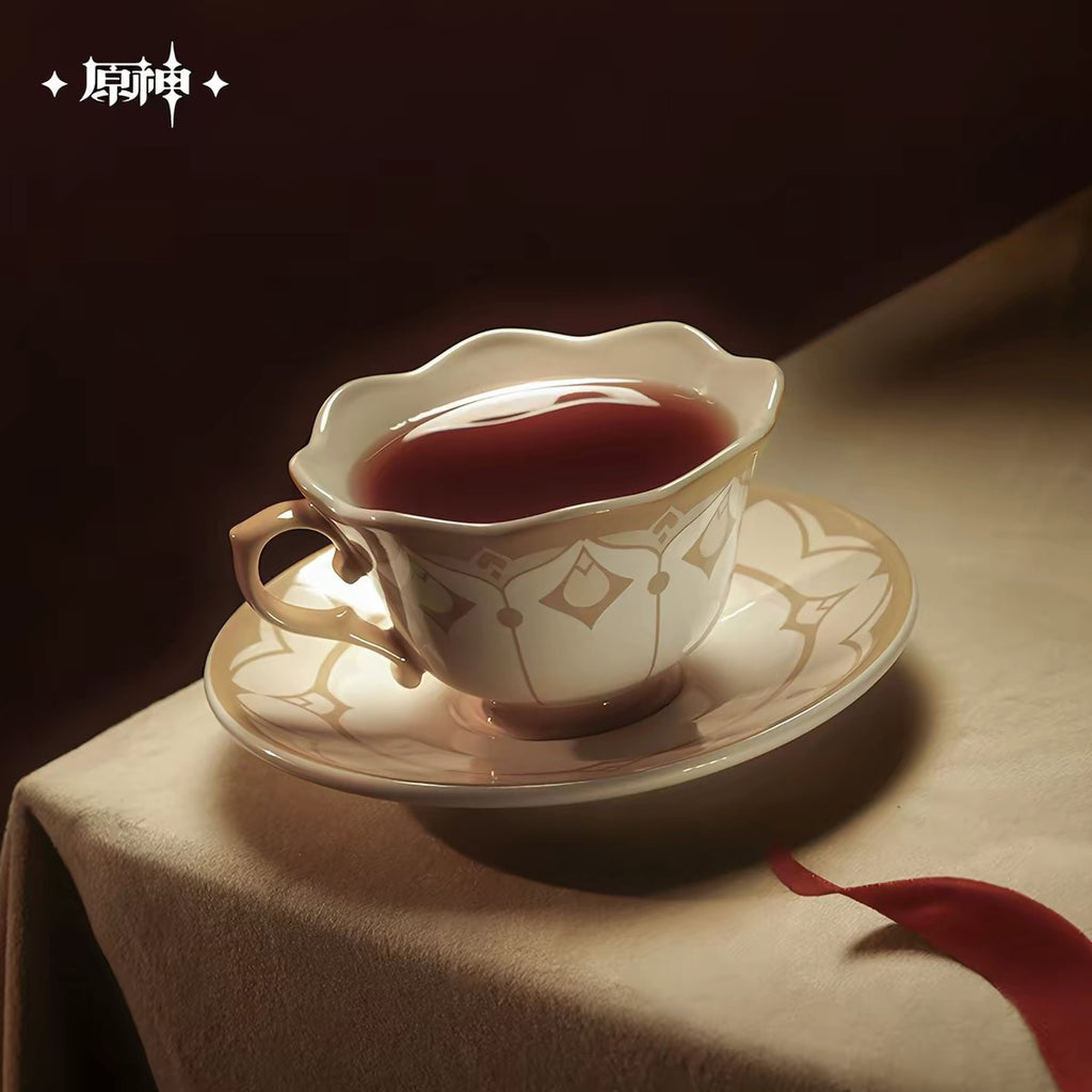 [PO] GI Official Merch ✦ "Mirrored Analysis" Sandrone Impression Afternoon Tea Cup and Saucer Set