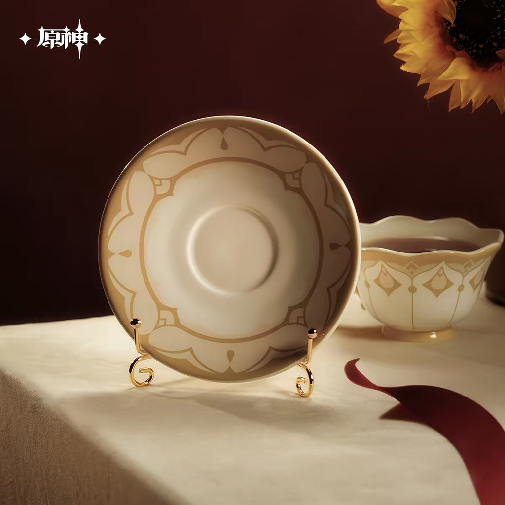 [PO] GI Official Merch ✦ "Mirrored Analysis" Sandrone Impression Afternoon Tea Cup and Saucer Set