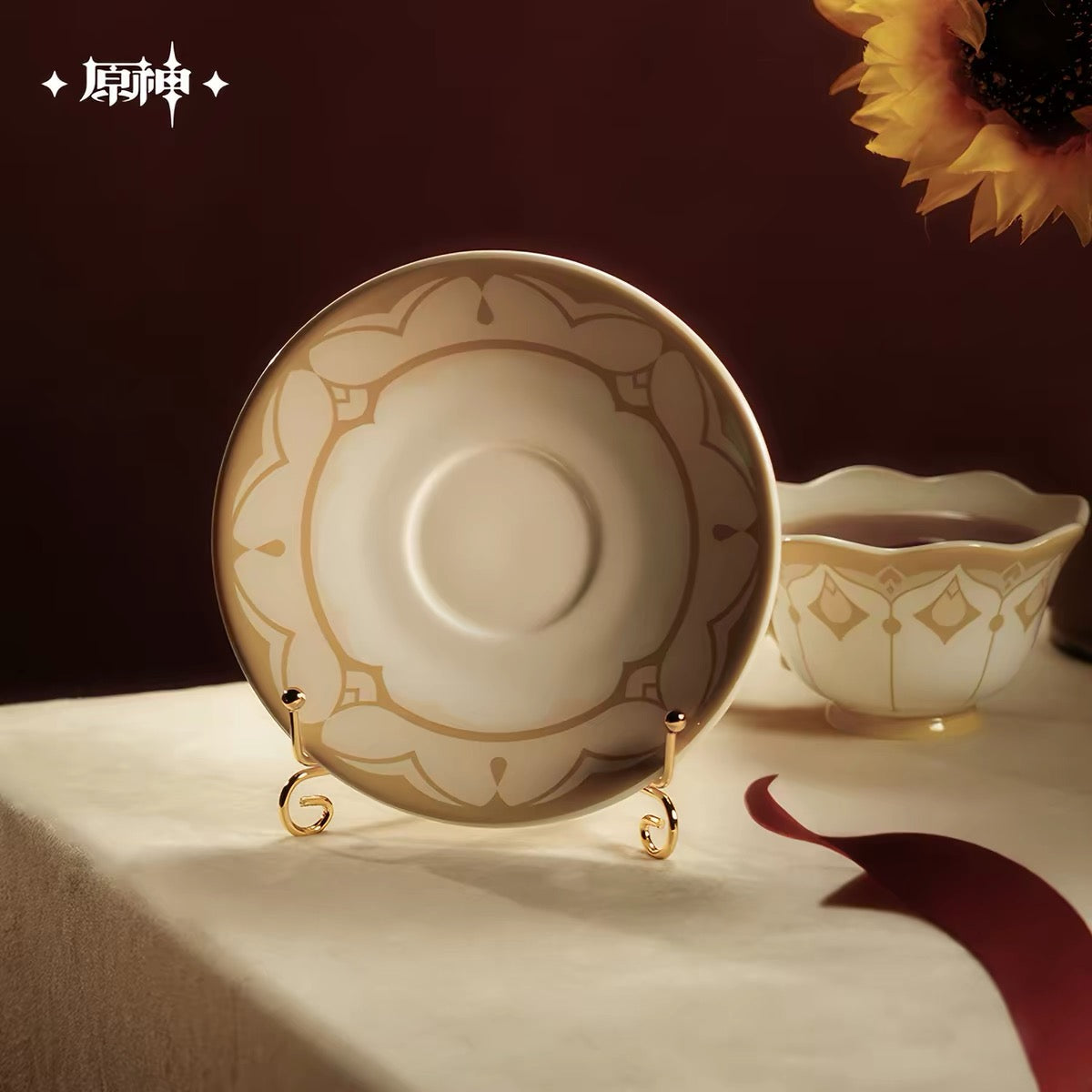 [PO] GI Official Merch ✦ "Mirrored Analysis" Sandrone Impression Afternoon Tea Cup and Saucer Set
