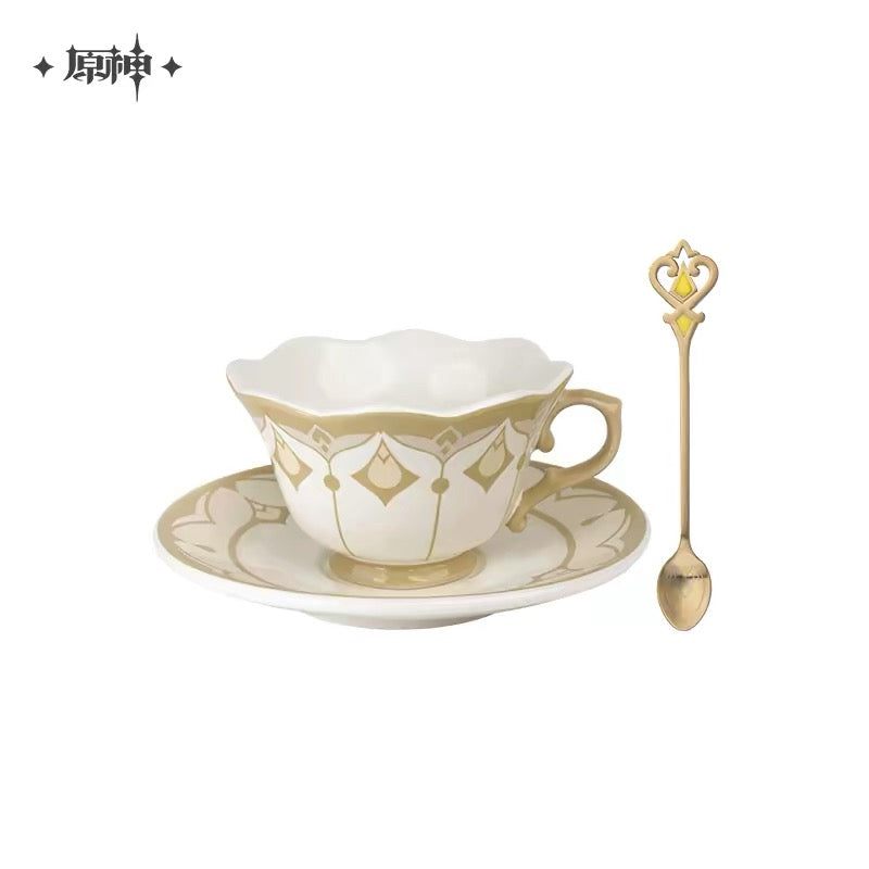 [PO] GI Official Merch ✦ "Mirrored Analysis" Sandrone Impression Afternoon Tea Cup and Saucer Set