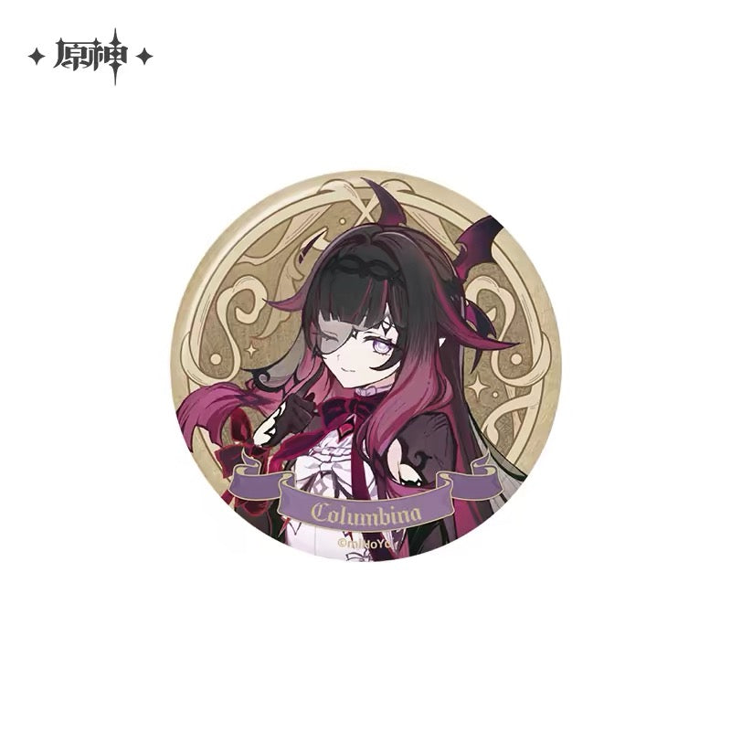 [PO] GI Official Merch ✦ Tabletop Troupe Series | Badge, Standee and Collectible Ticket Card Set