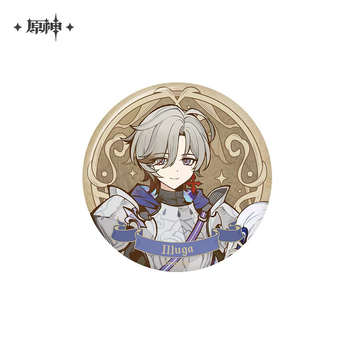 [PO] GI Official Merch ✦ Tabletop Troupe Series | Badge, Standee and Collectible Ticket Card Set