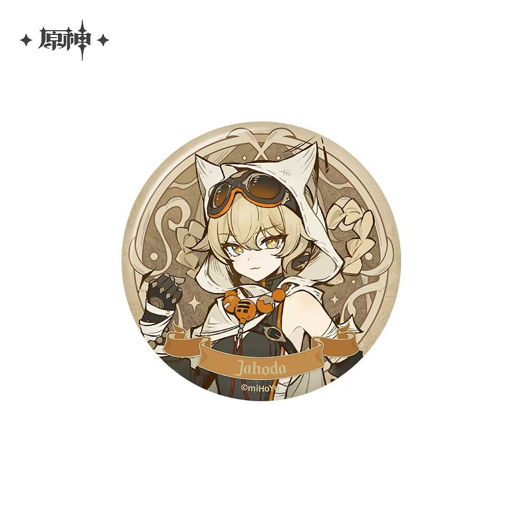 [PO] GI Official Merch ✦ Tabletop Troupe Series | Badge, Standee and Collectible Ticket Card Set