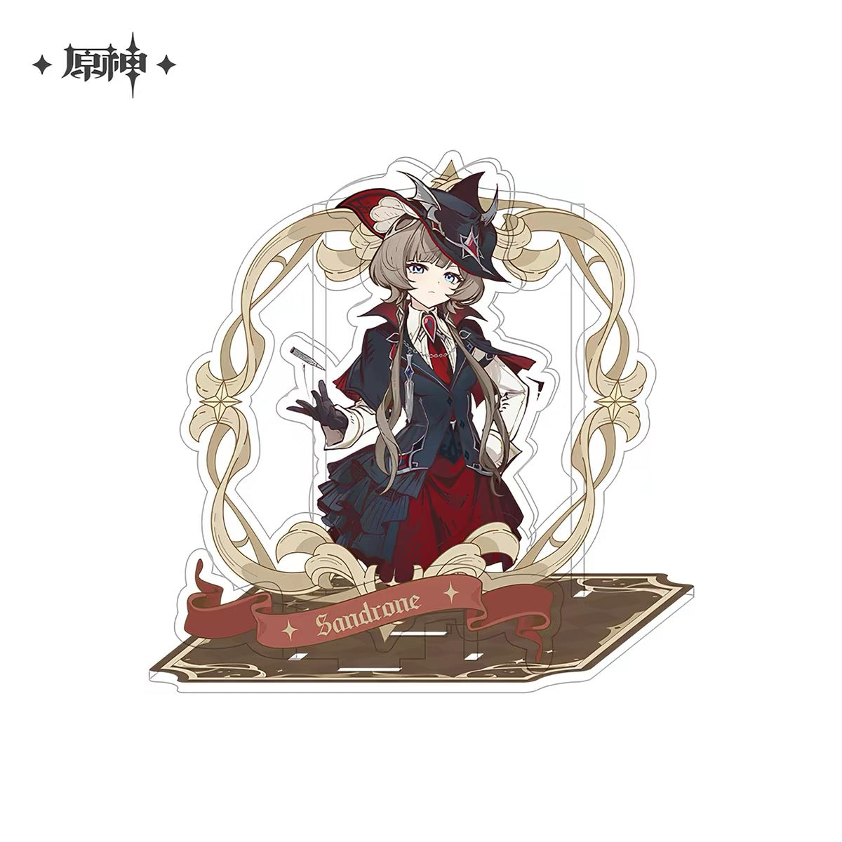 [PO] GI Official Merch ✦ Tabletop Troupe Series | Badge, Standee and Collectible Ticket Card Set