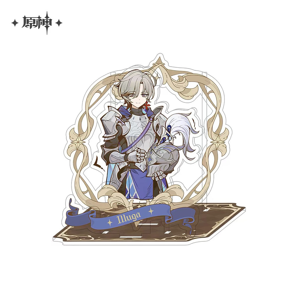 [PO] GI Official Merch ✦ Tabletop Troupe Series | Badge, Standee and Collectible Ticket Card Set