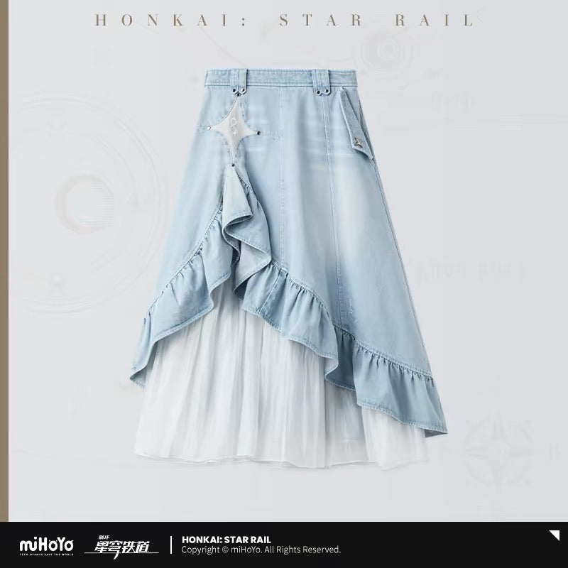 [PO] HSR Official Merch ✦ Cyrene Themed Impression Series | Denim Skirt