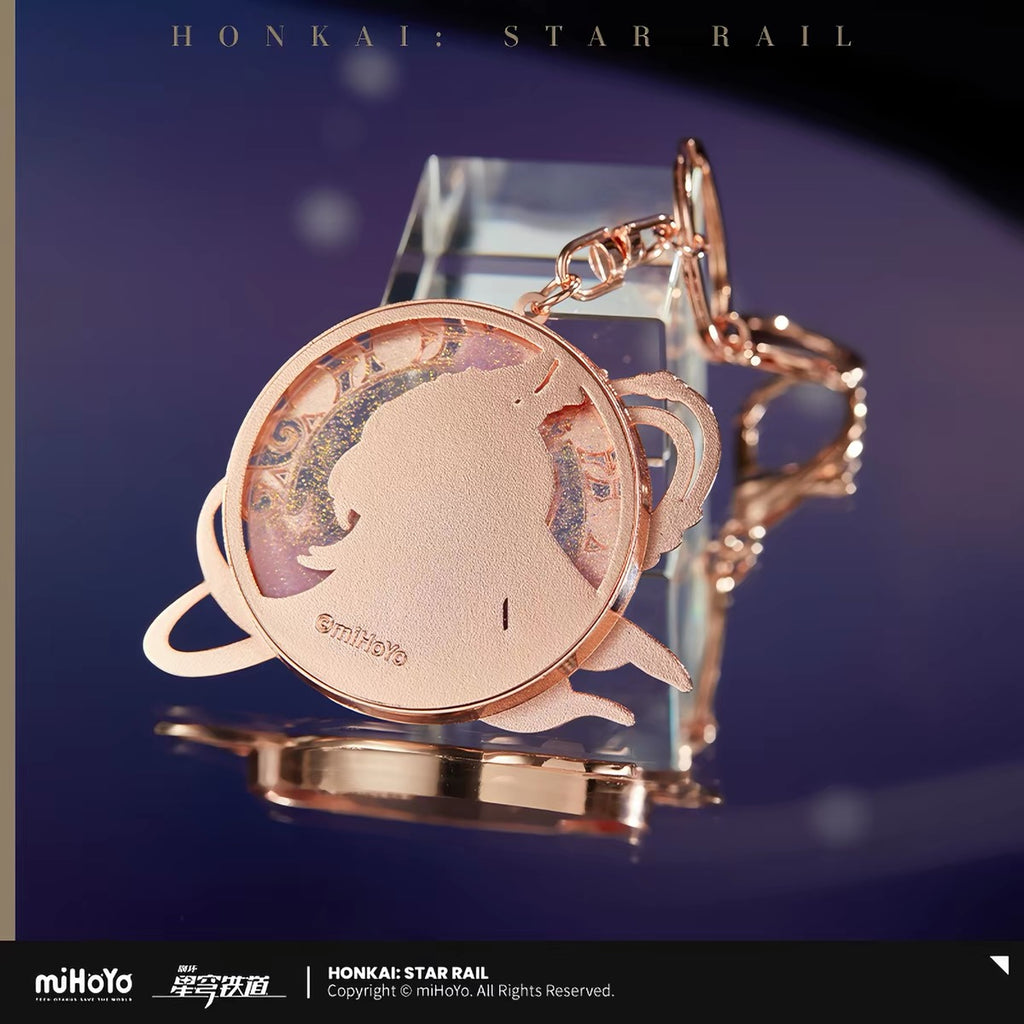 [PO] HSR Official Merch ✦ Cyrene Themed Impression Series | Quicksand Metal Pendant